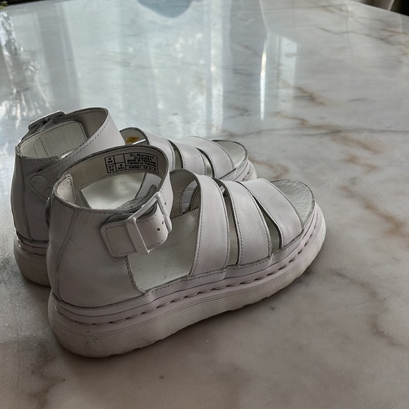 Dr. Martens CLARISSA Sandals White EU37 US6 fits US7 runs large **read - Picture 11 of 17